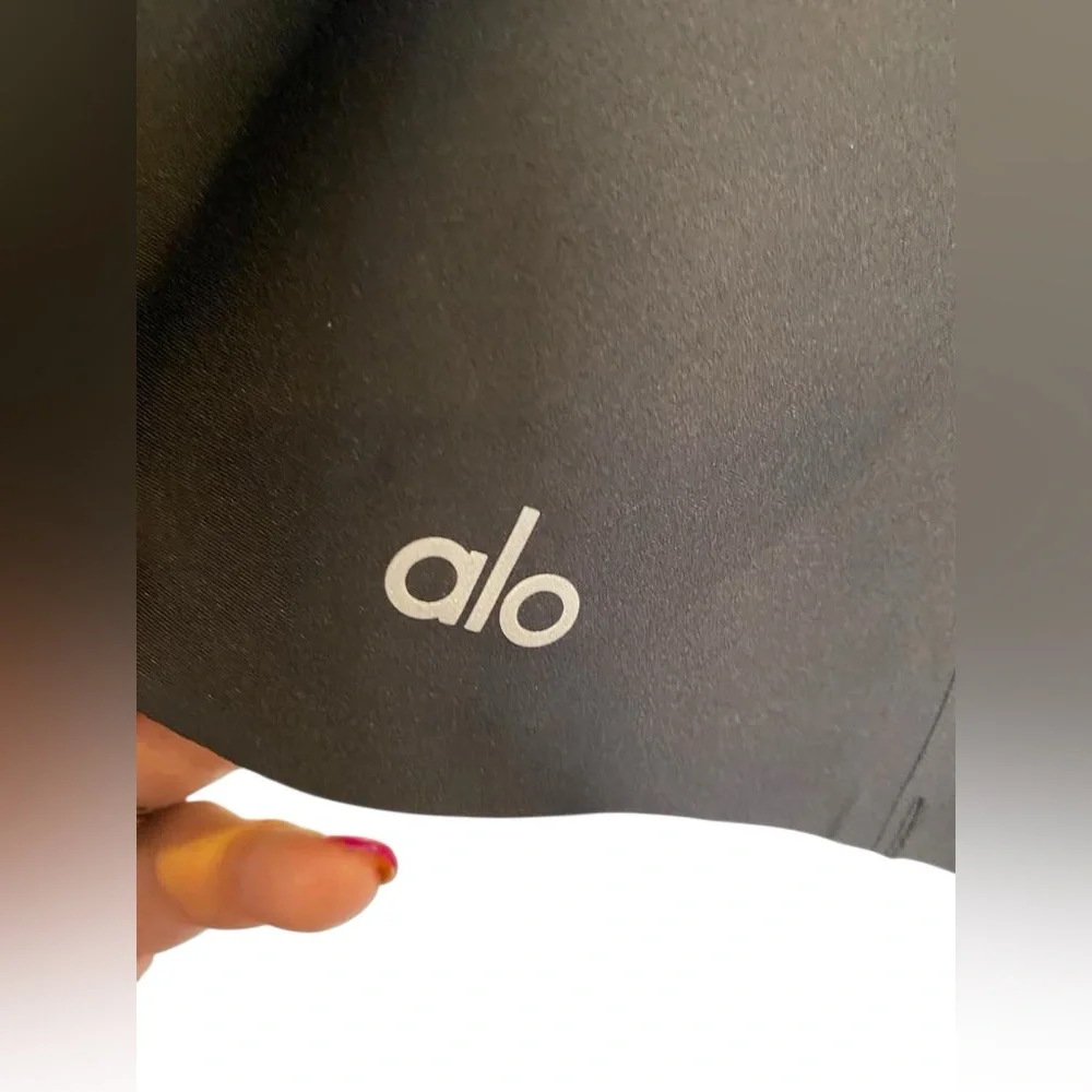 NWT Alo airlift down the line tennis skirt BLACK Size:S